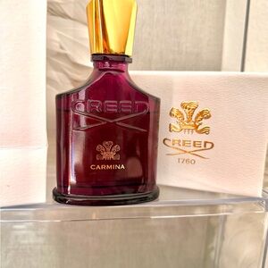 Creed Carmina Fragrance - Elegant Gold and Purple Design